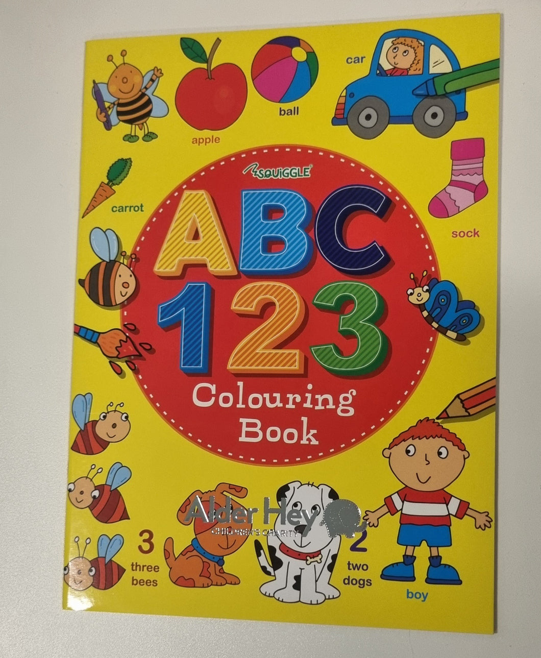 Children's 'ABC 123' Colouring Book