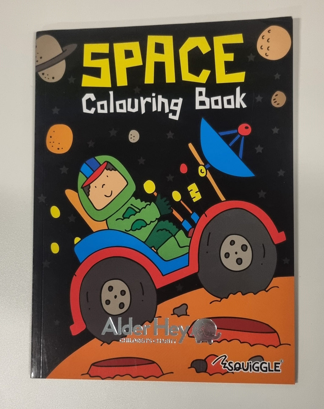 Children's Space Themed Colouring Book