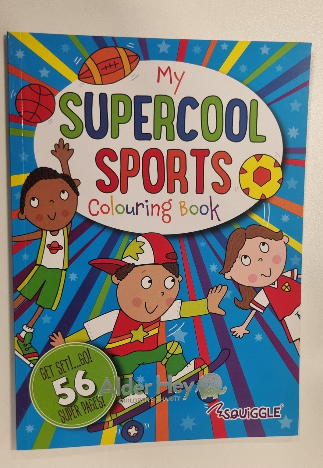 Children's Sports Themed Colouring Book