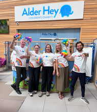 Load image into Gallery viewer, Alder Hey PRIDE Adults T-Shirt *LIMITED EDITION*
