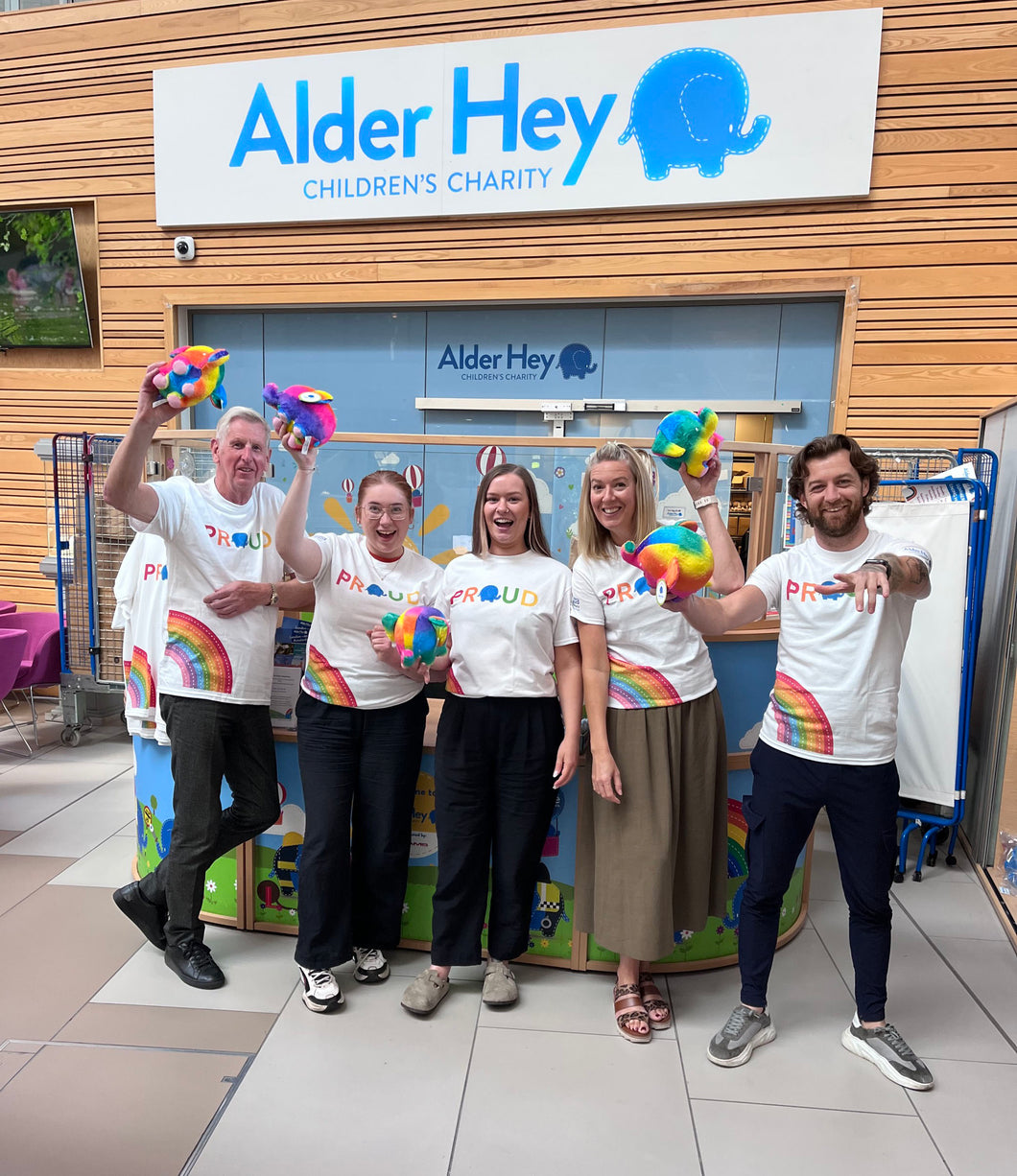 Alder Hey PRIDE Adults T-Shirt *LIMITED EDITION*