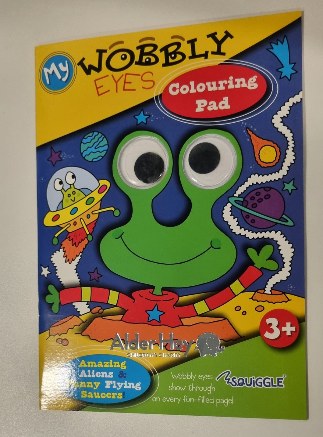 Children's 'Wobbly Eyes' Colouring Book