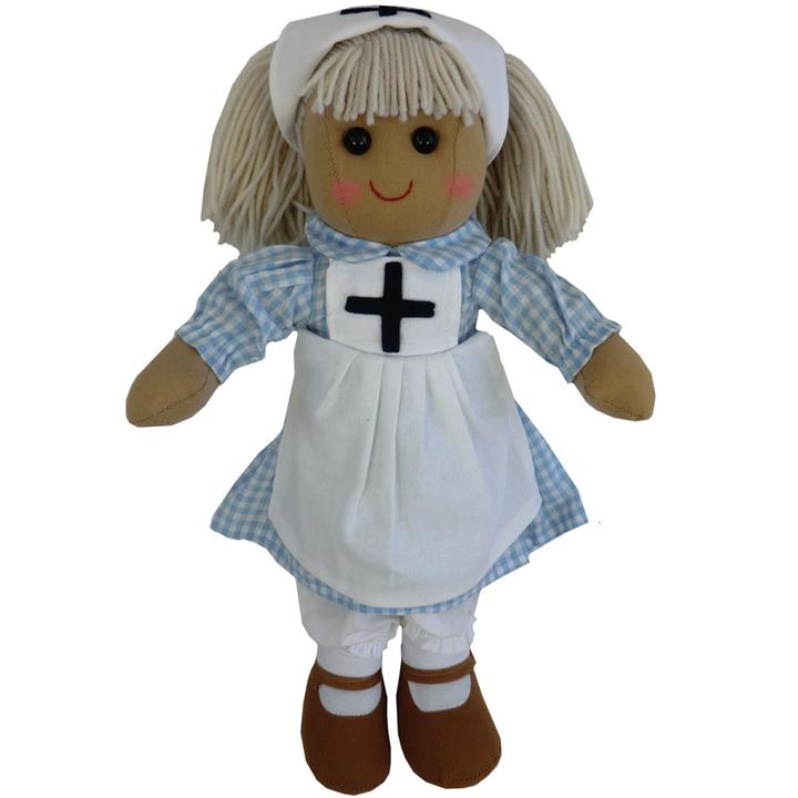 Nurse Rag Doll - 40cm