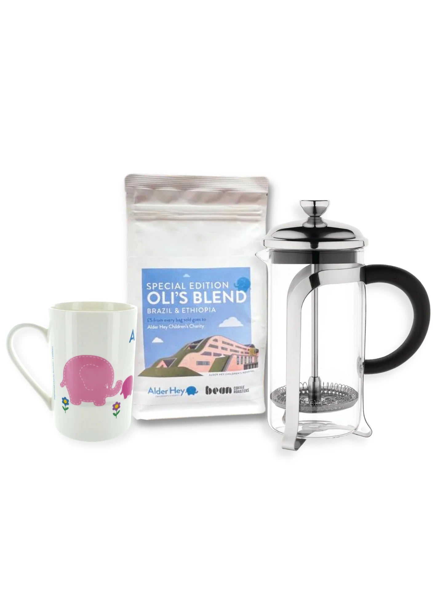 Cafetiere Coffee - 3 Cup - Olympia Contemporary Glass