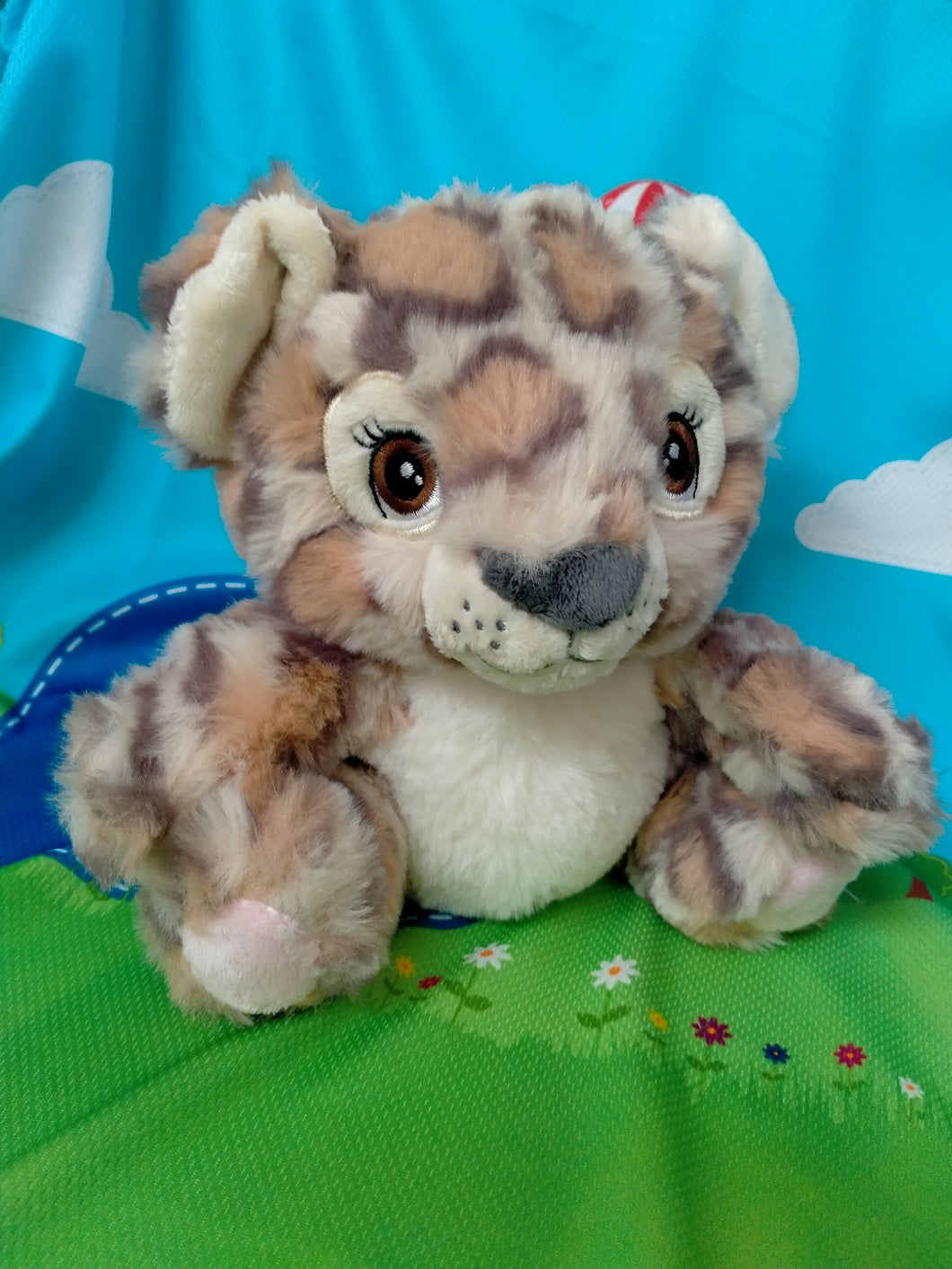 Clouded Leopard Cuddly Soft toy - 16cm