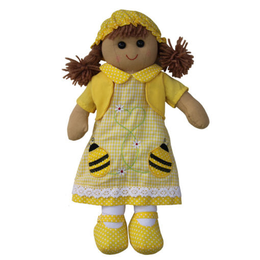 Yellow Bumble Bee Dress Doll - 40cm