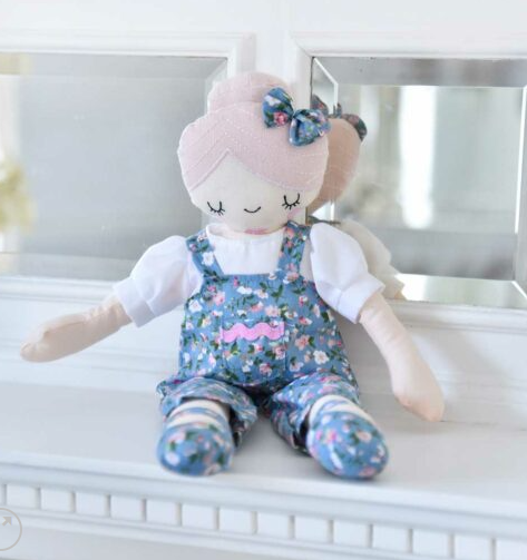 Craft Doll Dungarees