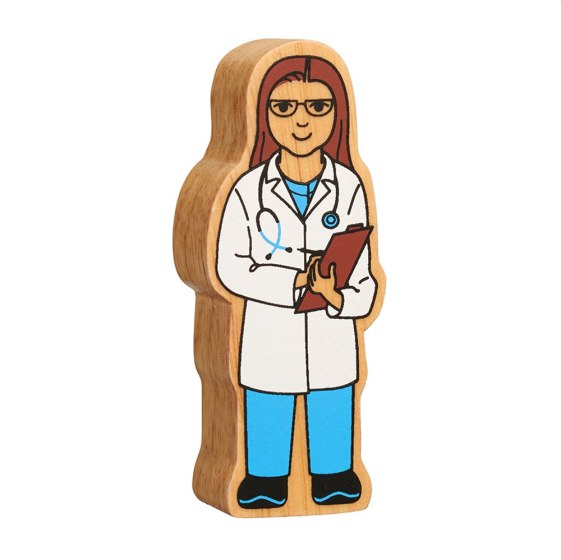 Wooden Figure - Doctor
