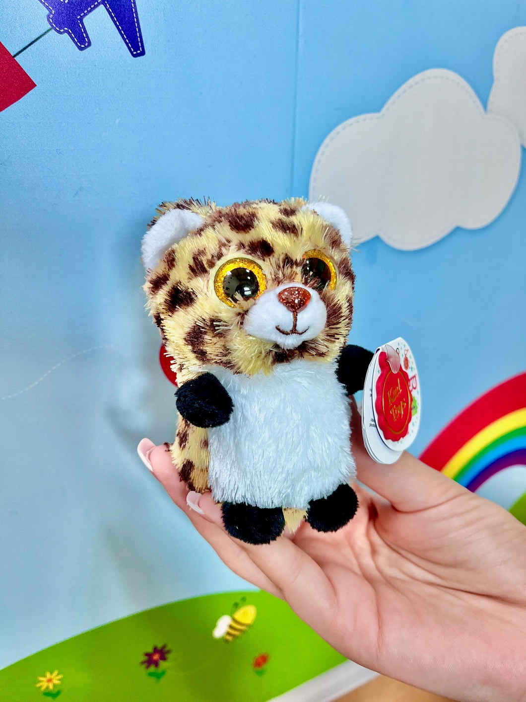 Mini Motsu Spotty Leopard Cub Soft Toy 10cm