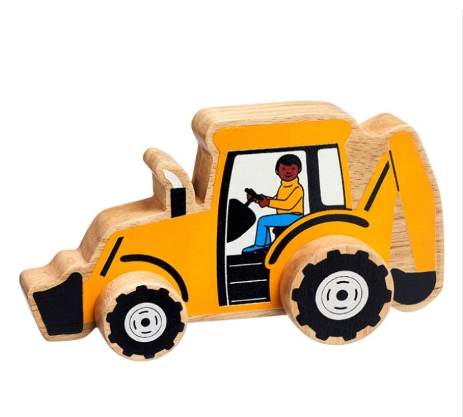 Digger Push Along Toy