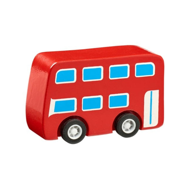 Mini Bus Push Along Toy