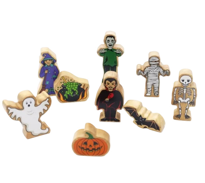 Halloween Wooden Figures