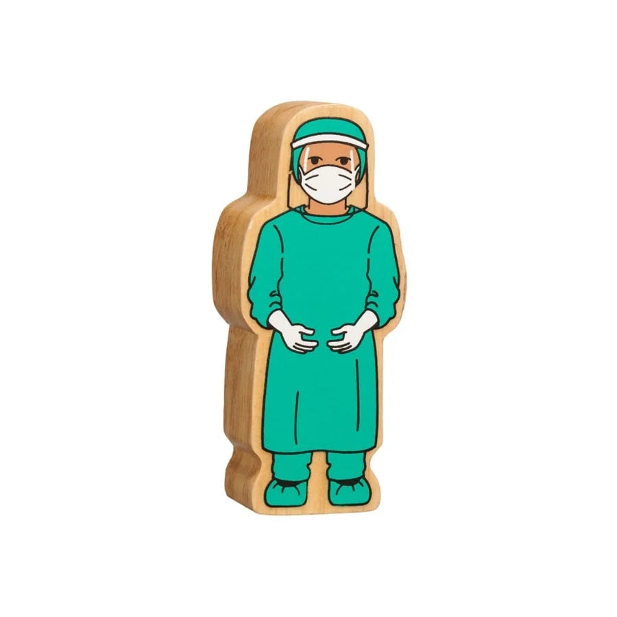 Wooden Figure - Surgeon