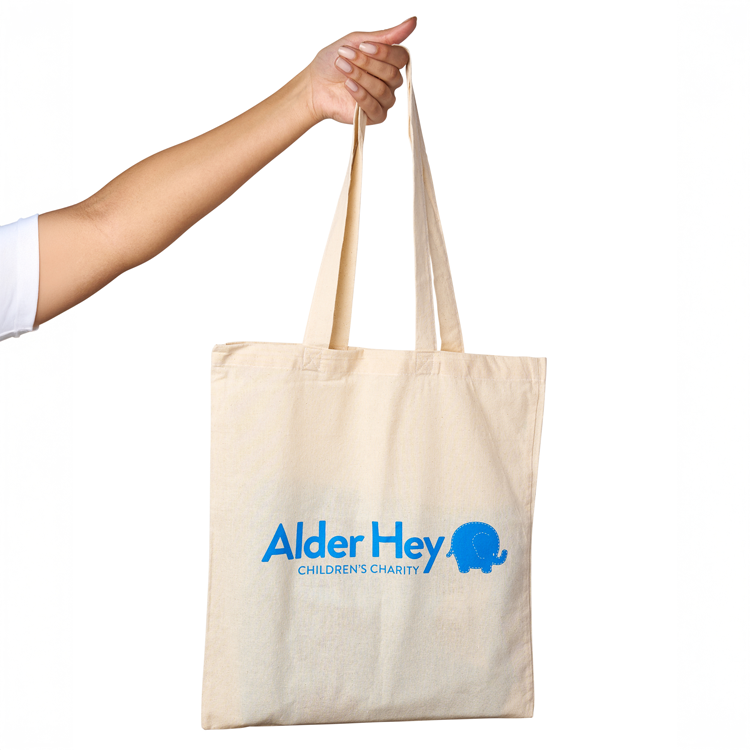 Cotton Tote Bag with Alder Hey Children's Charity Logo