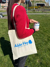 Load image into Gallery viewer, Cotton Tote Bag with Alder Hey Children&#39;s Charity Logo
