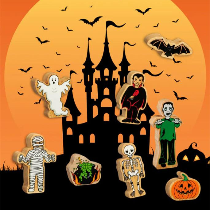 Halloween Wooden Figures