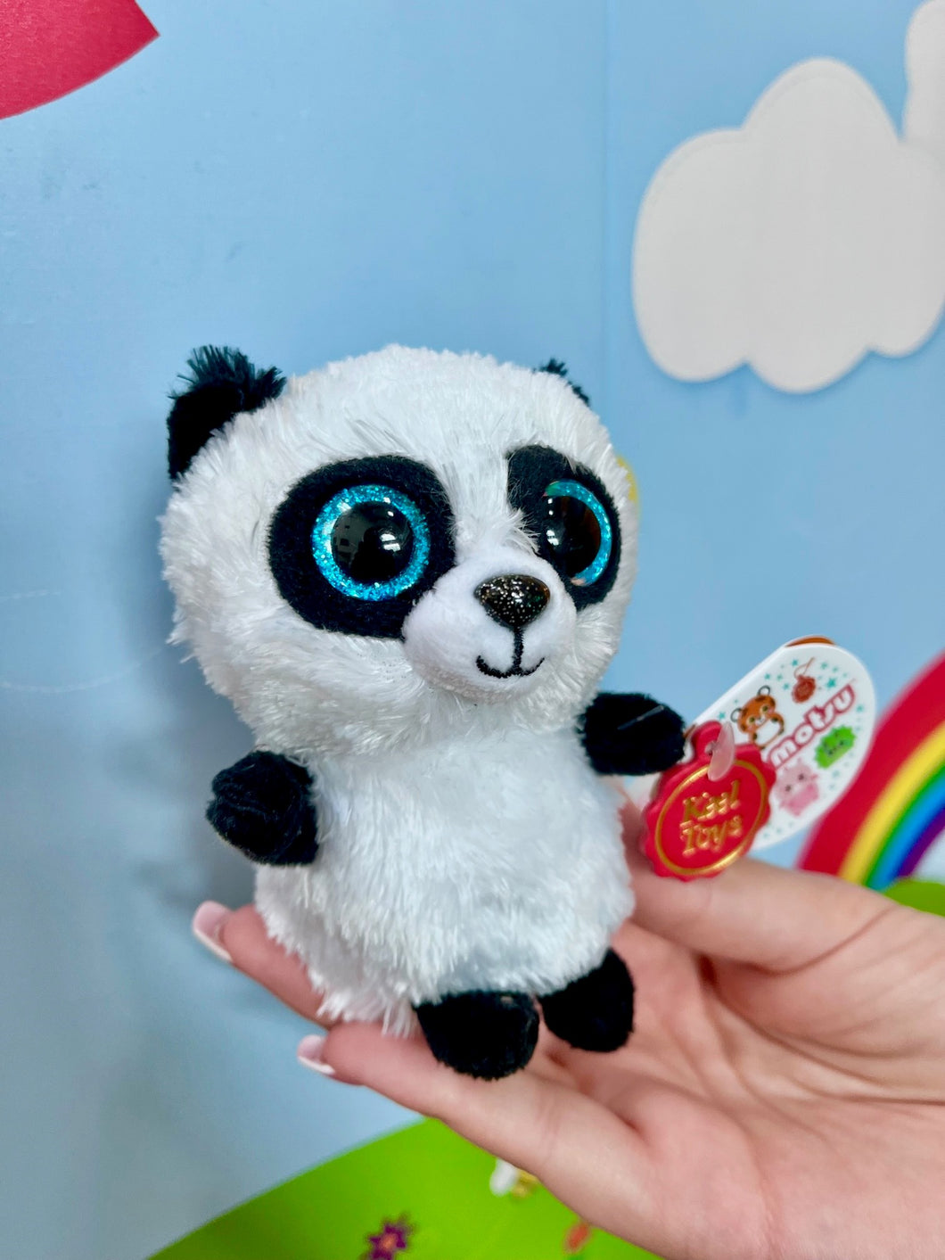 Mini Motsu Panda Soft Toy 10cm