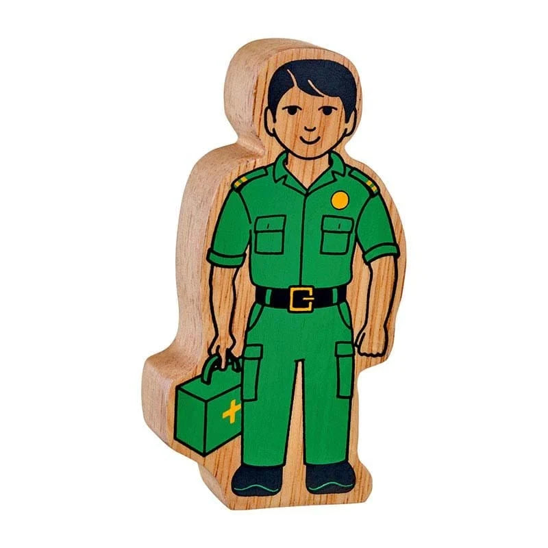 Wooden Figure - Paramedic