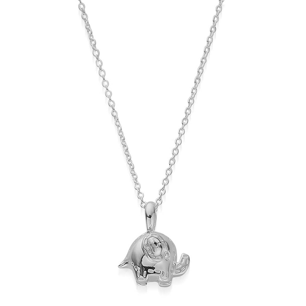 Oli Elephant 3D Charm Pendant Necklace