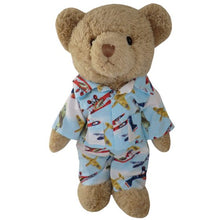 Load image into Gallery viewer, Aeroplane Pyjamas Teddy Bear
