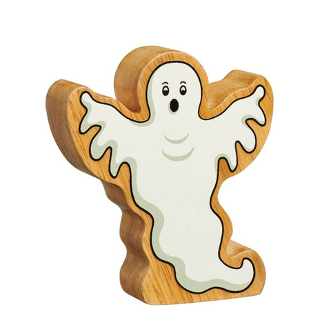 Ghost Wooden Figure