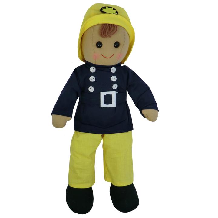 Fireman Rag Doll