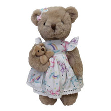 Load image into Gallery viewer, Unicorn Print Dress Teddy Bear
