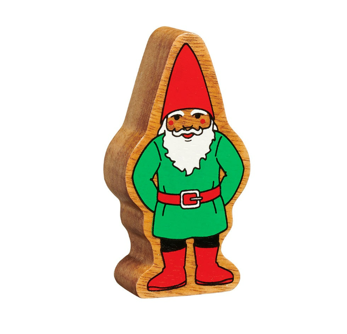 Christmas Gnome Wooden Figure