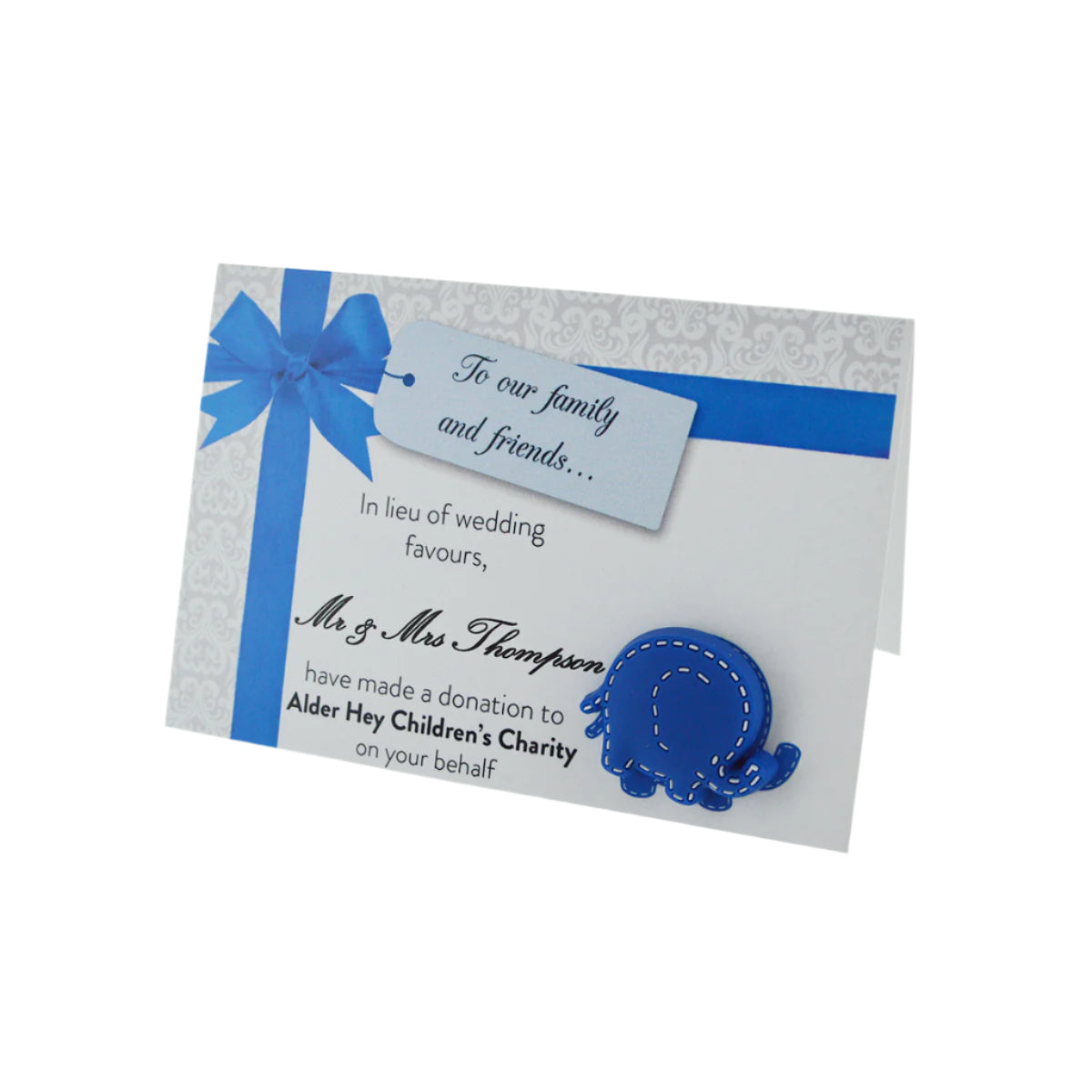 Charity Wedding Favours