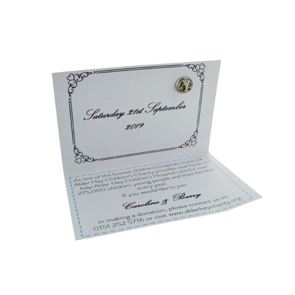 Charity Wedding Favours