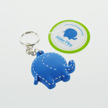 Load image into Gallery viewer, Easter Bundle - Bunny Rabbit with Blue Dungarees and Bow Tie, Oli Lapel Pin &amp; Oli Keyring
