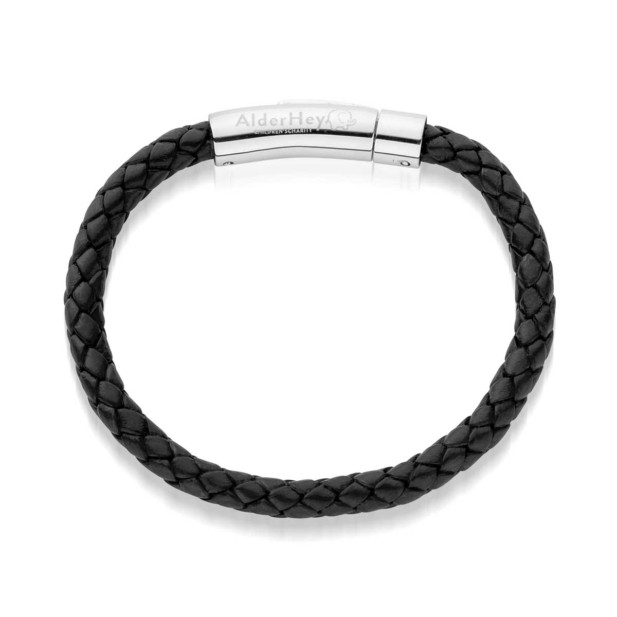 Woven Oli Elephant Leather Bracelet – Alder Hey Children's Charity